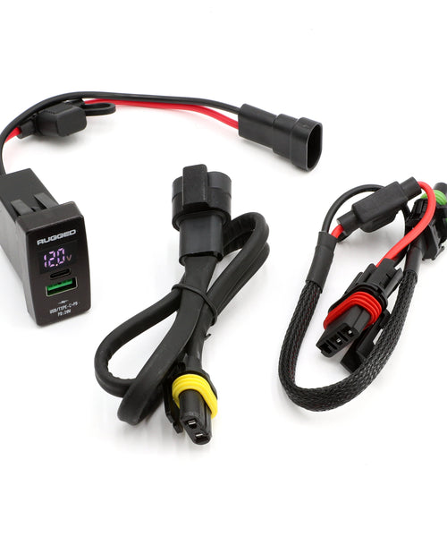 USB Rocker Switch Hub Kit for UTV Pulse Bars