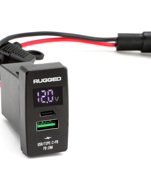USB Rocker Switch Hub with 4.2 Amp Outlet