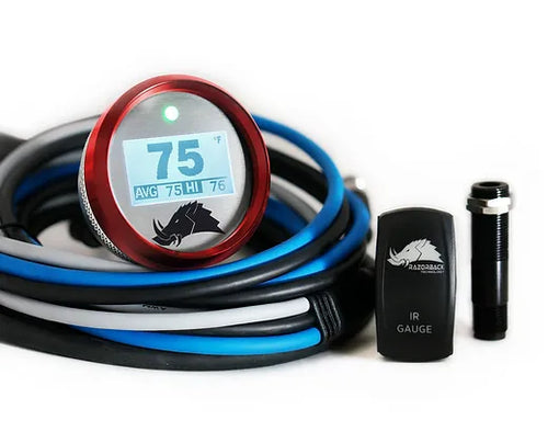 3.2 Dimmable Infrared Belt Temp Gauge (Red)