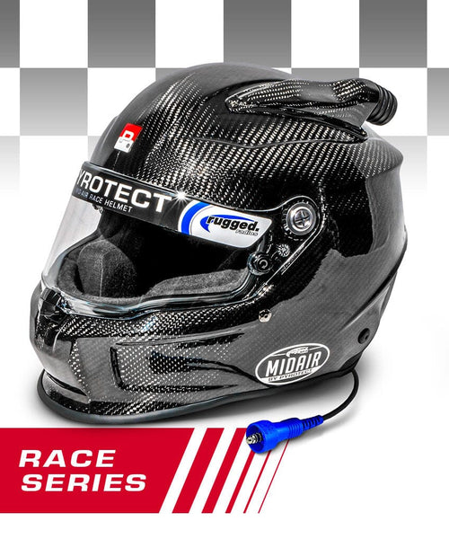 Pyrotect SA2025 RACE Pro Airflow Mid Forced Air 3K Carbon Wired OFFROAD