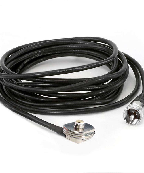 Antenna Coax Cable with 3/8 NMO Mount