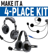 Rear Seat Expansion Kit with Helmet Kits or Headsets