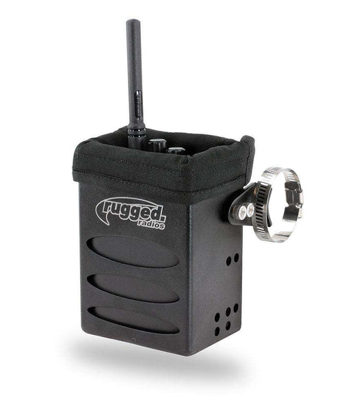 Aluminum Radio Box for Handheld Radios - Universal Mounting