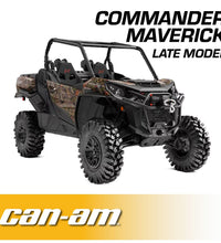 Can-Am Commander and Late Model Maverick Complete Communication Kit with Bluetooth Intercom and 2-Way Radio - Glove Box Mount