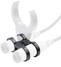 Dual Headset or Helmet Jack - Bar Mount