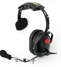 H15 Single Side Headset for 2-Way Radios - Black