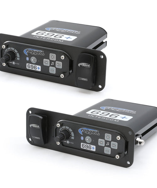 In-Dash Mount with Switch Hole for Rugged Intercoms