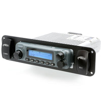 In-Dash Mount with Two Switch Holes for Rugged Radios