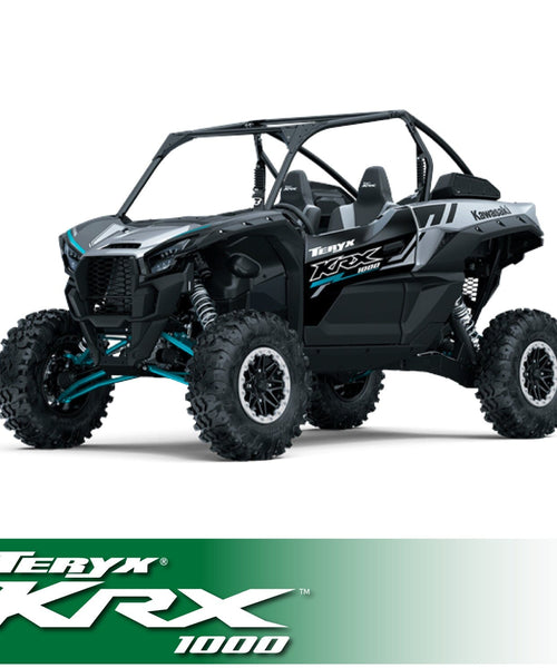 Kawasaki Teryx KRX Complete Communication Kit with Bluetooth Intercom and 2-Way Radio