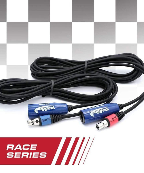 OFFROAD 12' RACE SERIES Straight Cable to Intercom Driver and Co-Driver