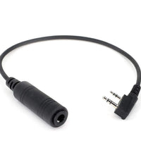 OFFROAD Headset / Helmet Adapter Cable to Rugged and Kenwood Handheld Radios
