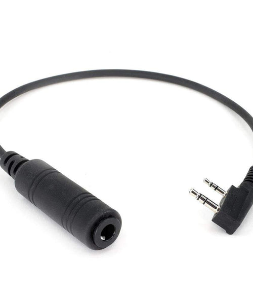 OFFROAD Headset / Helmet Adapter Cable to Rugged and Kenwood Handheld Radios