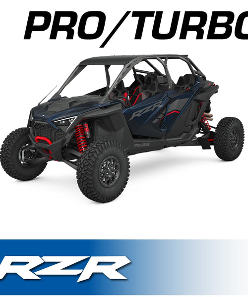 Polaris RZR PRO XP - Turbo R - Pro R - Complete Communication Kit with Bluetooth Intercom and 2-Way Radio