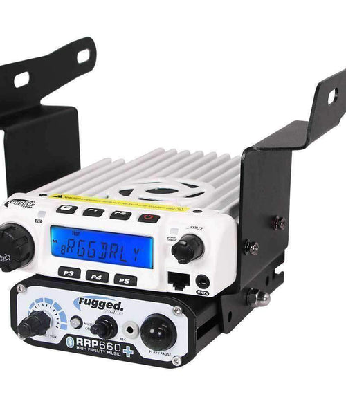 Polaris RZR 570, 800, 900 Mount for Rugged Radios and Intercom