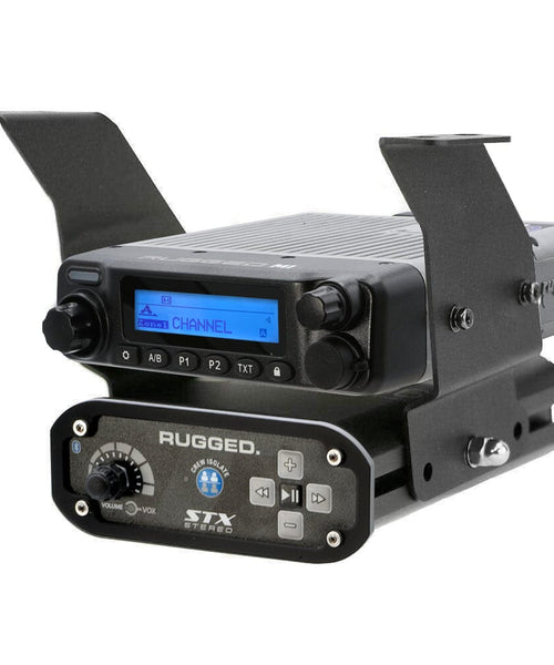 Polaris XP1 Below Dash Mount for Rugged Radios and Intercom
