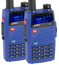 2 PACK - Rugged V3 - Business Band Two Way Handheld Radio - Analog Only