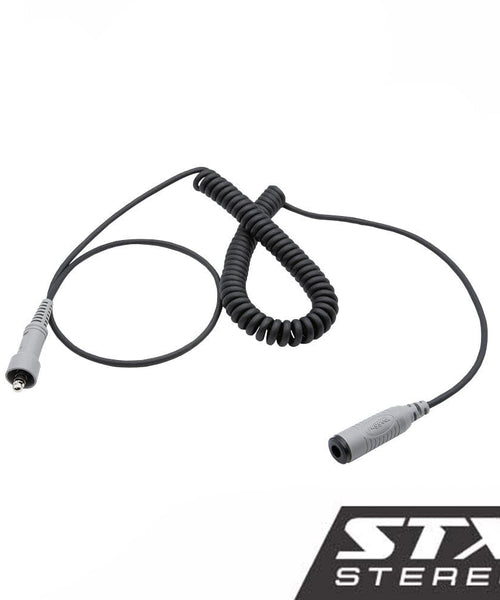 STX STEREO Headset or Helmet Extension Coil Cable