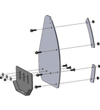 DENALI UTV Plow Blade Box Ends