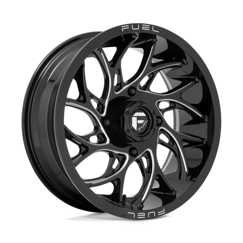 RUNNER-D741-4LUG-18x7-ET13-GLOSS-BLK-N-MILLED-A1-png