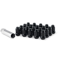 Black Spline Drive Lug Nuts (Set of 20) + Socket