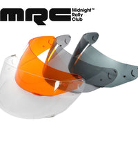 MRC HELMET REPLACEMENT FACE SHIELD - LIGHT SMOKE