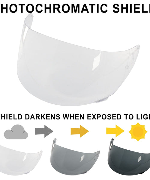 MRC HELMET REPLACEMENT FACE SHIELD - LIGHT SMOKE