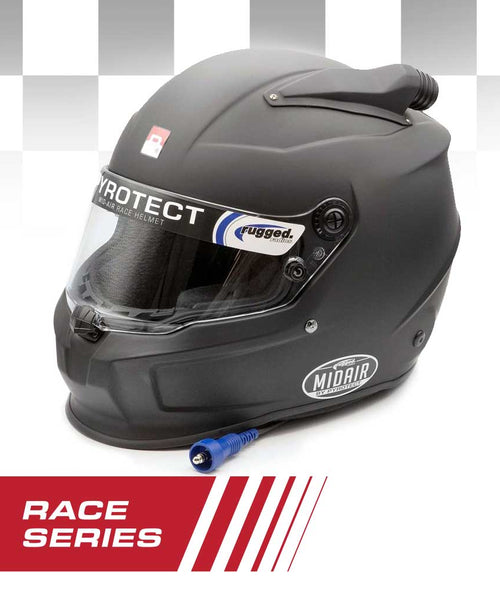 PYROTECT MIDAIR RACE HELMET WIRED OFFROAD (LARGE)