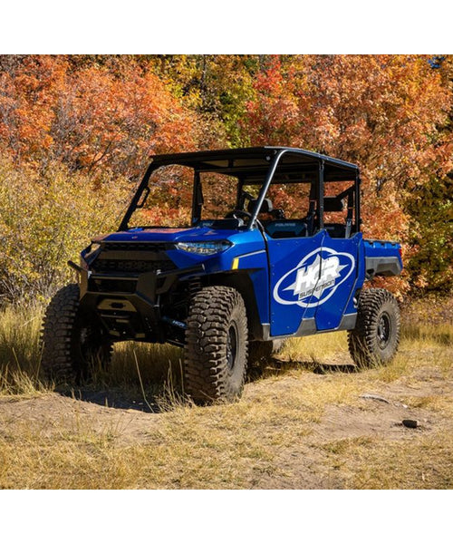 HCR Racing +2" Forward High Clearance Front A-Arm Kit and Rear A-Arms Both w/ Built-In Lift for Polaris Ranger 2017-2020 | RAN-05300