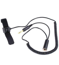 AVIATION VELCRO MOUNT PUSH TO TALK (PTT) COIL CORD