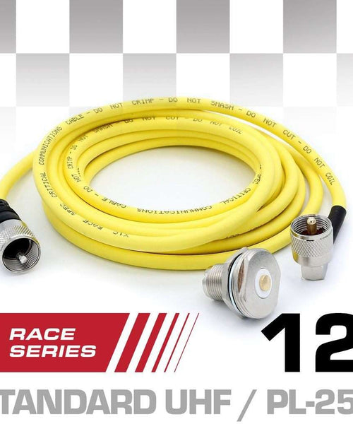 CRITICAL RACE 12' ANTENNA CABLE KIT W/ NMO BULKHEAD