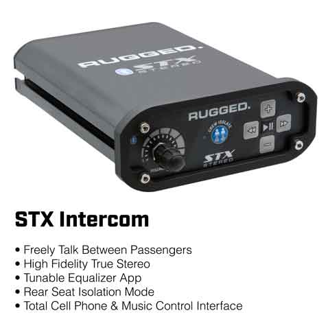 2 PERSON - STX STEREO COMPLETE COMMUNICATION INTERCOM SYSTEM - WITH STX STEREO HEADSETS - WITH OTUHEADSETS