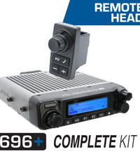 696 PLUS REMOTE HEAD COMPLETE COMMUNICATION KIT - WITHOUT HELMET KITS OR HEADSETS