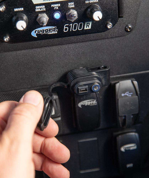 ACCESSORY HUB FOR RUGGED M1 AND G1 MOBILE RADIOS