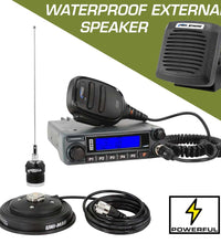 ADVENTURE RADIO KIT - GMR45 POWERFUL GMRS MOBILE RADIO KIT AND EXTERNAL SPEAKER