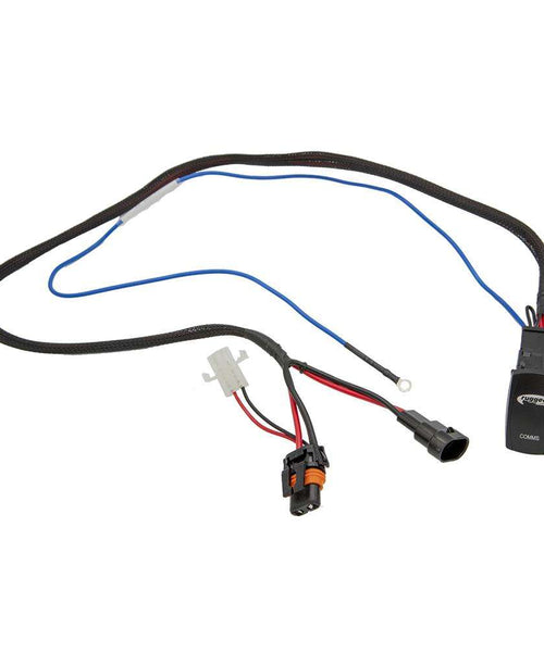 WATERPROOF RADIO/INTERCOM INSTALL HARNESS W/ ROCKER SWITCH