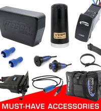 ALPHA ACCESSORY KIT FOR UTV/SXS - WITH INTERCOM EXTENSION CABLES (FOR HELMET KITS)