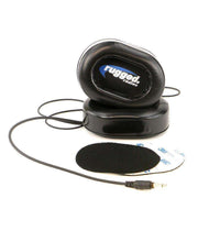 ALPHA AUDIO SPEAKER GEL EAR PODS WITH VELCRO MOUNTING & MONO 3.5MM CORD