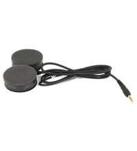 ALPHA AUDIO STEREO VELCRO MOUNT HELMET SPEAKERS WITH 3.5MM PLUG