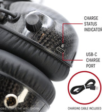 ALPHABASS CARBON FIBER HEADSET FOR STEREO AND OFFROAD INTERCOMS (OTH) OVER THE HEAD