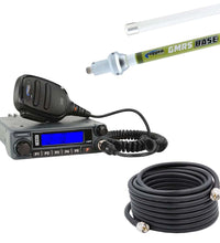 BASE CAMP - GMR45 POWERHOUSE MOBILE RADIO WITH FIBERGLASS ANTENNA KIT