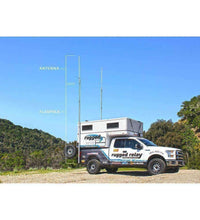 BASE CAMP - GMR45 POWERHOUSE MOBILE RADIO WITH FIBERGLASS ANTENNA KIT