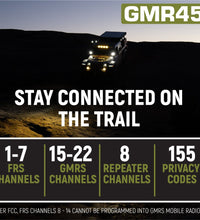 BRONCO RADIO KIT WITH GMR45 MOBILE RADIO FOR 2022 FOR BRONCO