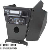 MULTI-MOUNT FOR CANAM X3 WITH SIDE PANELS (DASH MOUNT) (ICOM)