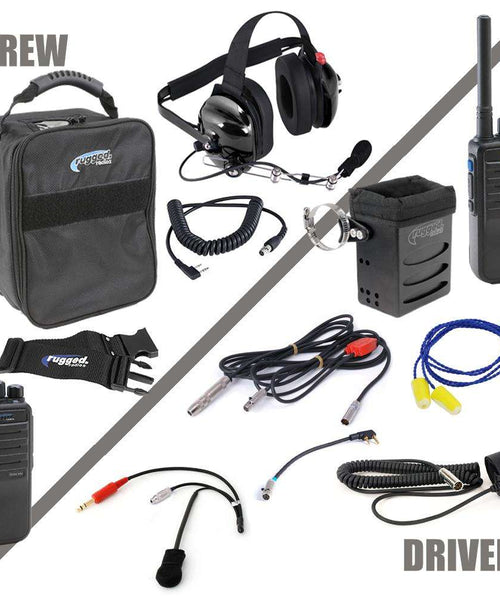 NASCAR RACING SYSTEM WITH RDH DIGITAL HANDHELD RADIOS (UHF)