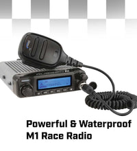 OFFROAD RACE KIT - COMPLETE RACE SERIES COMMUNICATION KIT WITH M1 RACE SERIES RADIO AND 6100 RACE SERIES INTERCOM - WITHOUT DSP CHIPS