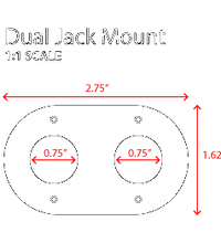 DUAL NEXUS JACK FLUSH MOUNT