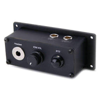 DUAL RADIO JACK BOX HEADSET STATION WITH PTT FOR RRP800 FIRE & SAFETY INTERCOM SYSTEM