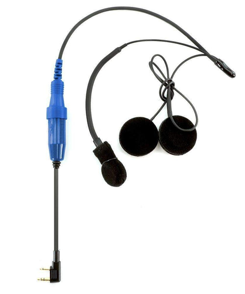 ENDURO MOTO KIT - INCLUDES HELMET KIT AND COMPACT HARNESS CABLE W/ V3 (ANALOG) HANDHELD RADIO