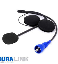ENDURO MOTO KIT - INCLUDES HELMET KIT AND COMPACT HARNESS CABLE W/ V3 (ANALOG) HANDHELD RADIO