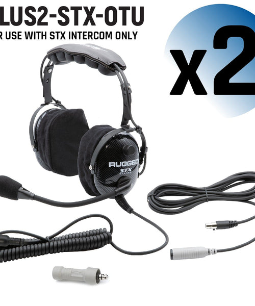 EXPAND TO 4 PLACE WITH OVER THE HEAD STX STEREO HEADSETS